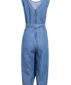 Weird Fish Blue Danya Tencel™ Sleeveless Jumpsuit -Weird Fish Sales unnamed file 628 scaled