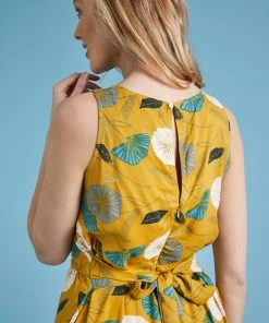 Weird Fish Yellow Nalani EcoVero™ Printed Jumpsuit -Weird Fish Sales unnamed file 665 scaled