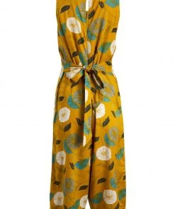 Weird Fish Yellow Nalani EcoVero™ Printed Jumpsuit -Weird Fish Sales unnamed file 666 scaled