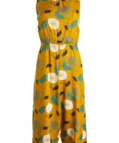 Weird Fish Yellow Nalani EcoVero™ Printed Jumpsuit -Weird Fish Sales unnamed file 668