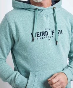 Weird Fish Green Recycled Organic Snow Marl Hoodie 8 Weird Fish Green Recycled Organic Snow Marl Hoodie -Weird Fish Sales unnamed file 671 scaled