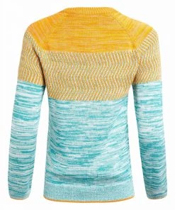 Weird Fish Green Silves Organic Cotton Fine Knit Jumper -Weird Fish Sales unnamed file 685 scaled