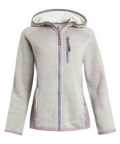 Weird Fish Sidonie Pink Recycled Polyester Hoodie