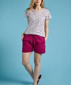 Weird Fish Pink Willoughby Organic Cotton Summer Shorts -Weird Fish Sales unnamed file 704 scaled
