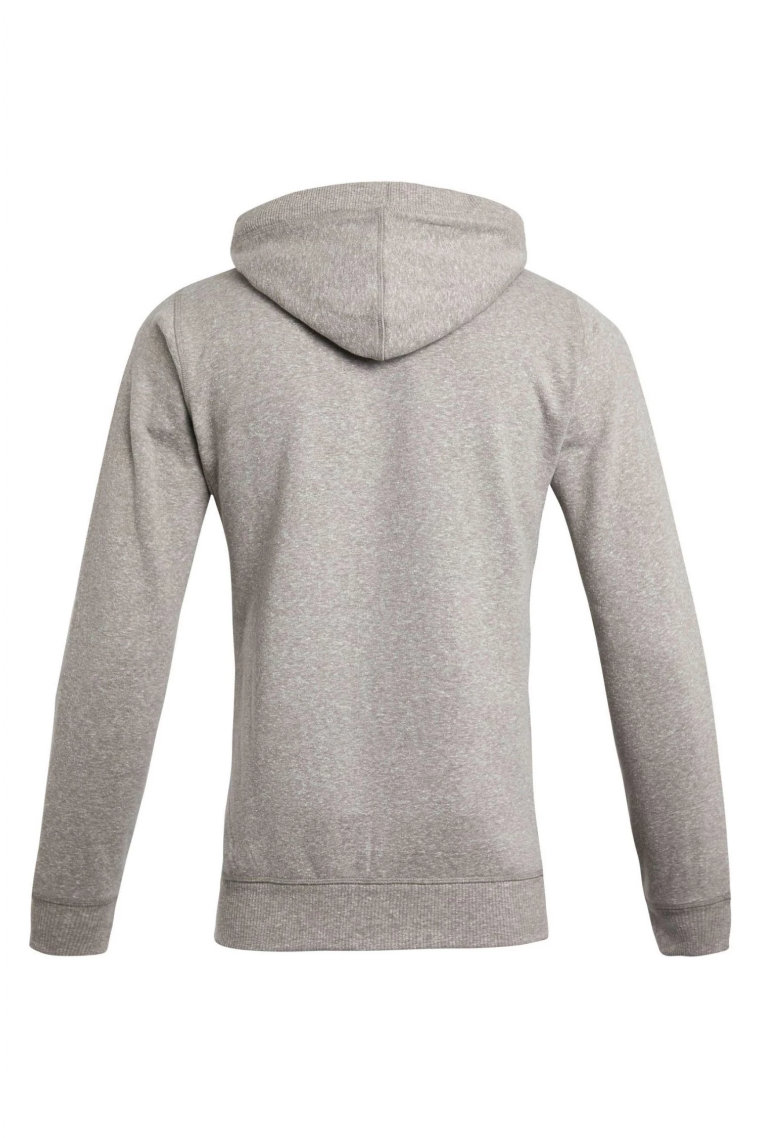 Weird Fish Grey Organic Snow Marl Full Zip Hoodie 4 Weird Fish Grey Organic Snow Marl Full Zip Hoodie - Image 4