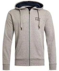Weird Fish Grey Organic Snow Marl Full Zip Hoodie 9 Weird Fish Grey Organic Snow Marl Full Zip Hoodie -Weird Fish Sales unnamed file 712