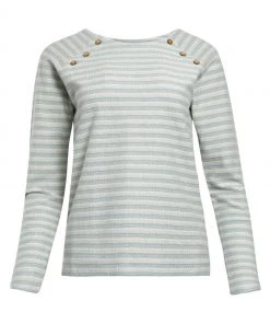 Weird Fish Green Cotton Striped Crew Neck Sweatshirt -Weird Fish Sales unnamed file 720 scaled