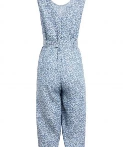 Weird Fish Blue Lissie Printed Tencel™ Jumpsuit -Weird Fish Sales unnamed file 785 scaled