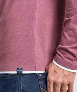 Weird Fish Red Arvin Recycled Organic Long Sleeve T-Shirt -Weird Fish Sales unnamed file 801 scaled