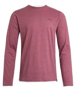 Weird Fish Red Arvin Recycled Organic Long Sleeve T-Shirt -Weird Fish Sales unnamed file 802 scaled