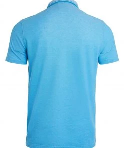 Weird Fish Blue Harlow Recycled Organic Pique Polo Shirt 6 Weird Fish Blue Harlow Recycled Organic Pique Polo Shirt -Weird Fish Sales unnamed file 807 scaled