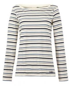 Weird Fish Cream Cotton Striped Long Sleeve T-Shirt -Weird Fish Sales unnamed file 813