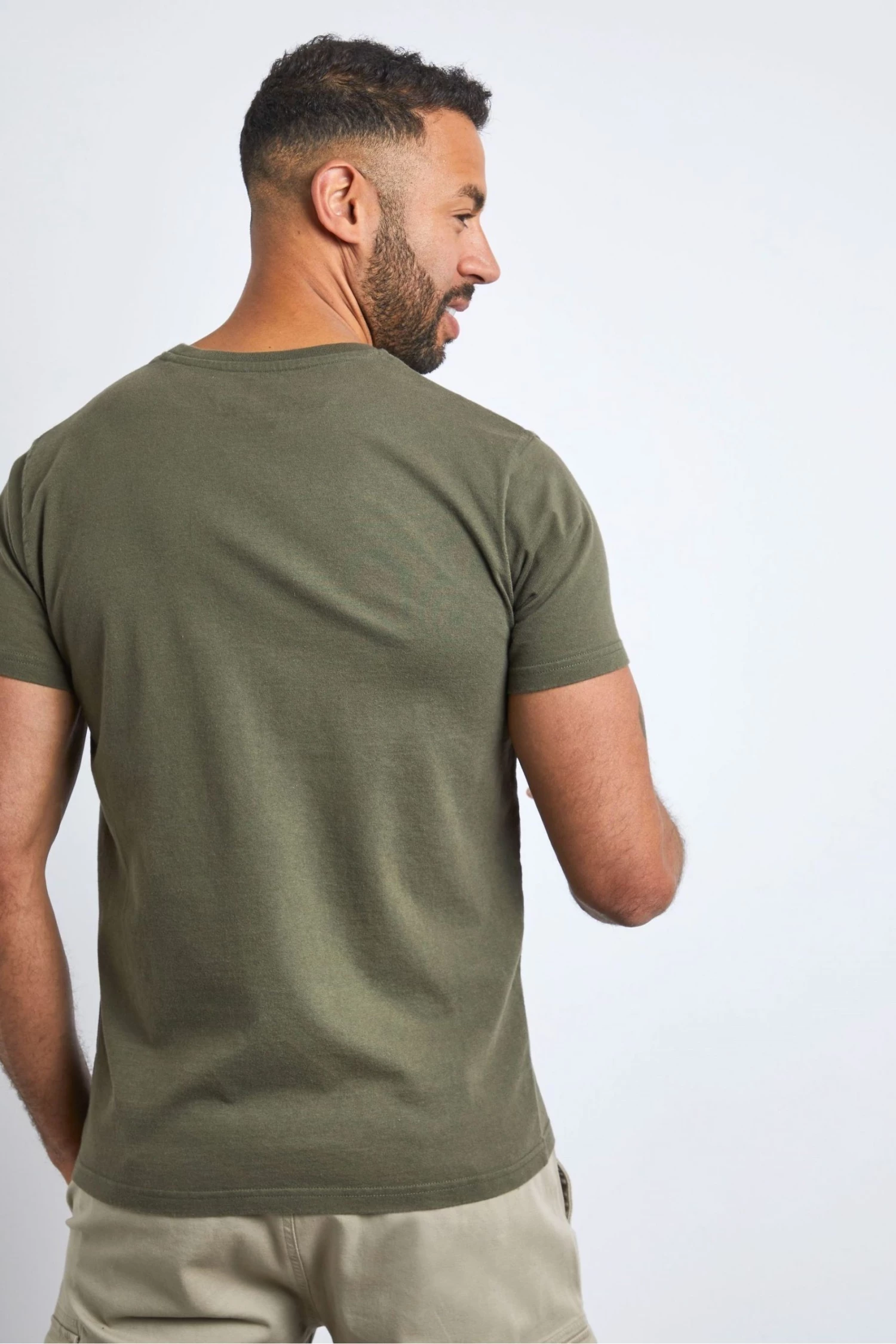 Weird Fish Green Organic Cotton Heritage Artist Beer T-Shirt 2 Weird Fish Green Organic Cotton Heritage Artist Beer T-Shirt - Image 2