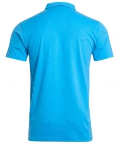 Weird Fish Blue Jetstream Recycled Organic Polo Shirt -Weird Fish Sales unnamed file 852 scaled