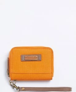 Weird Fish Yellow Corfe Canvas Purse