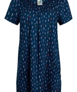 Weird Fish Blue Santo ECOVERO™ Embroidered Tunic -Weird Fish Sales unnamed file 904