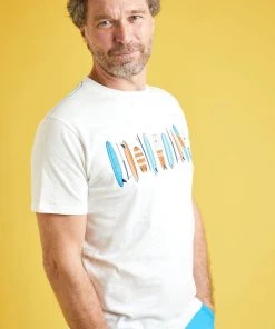 Weird Fish White Board Master Organic Cotton T-Shirt