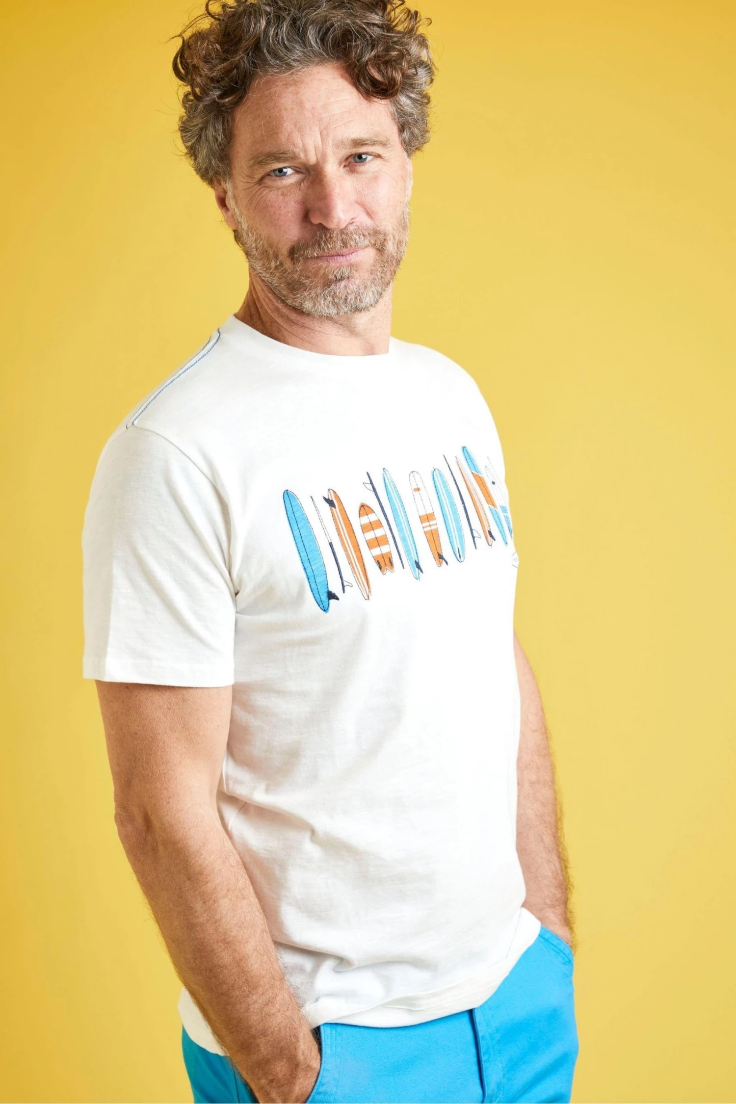 Weird Fish White Board Master Organic Cotton T-Shirt 1 Weird Fish White Board Master Organic Cotton T-Shirt