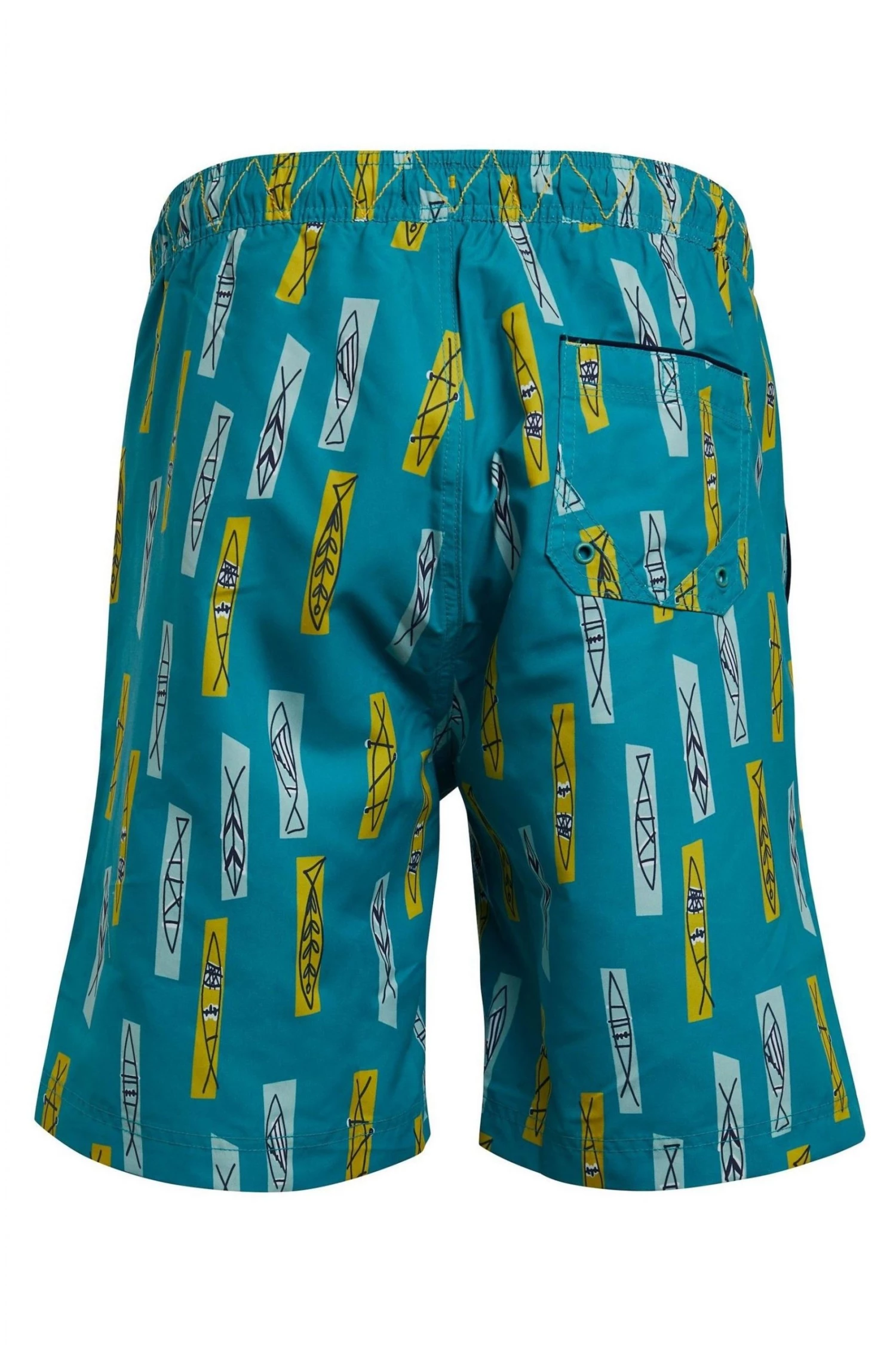 Weird Fish Green Marina Printed Board Shorts 7 Weird Fish Green Marina Printed Board Shorts - Image 7