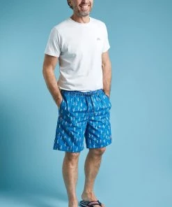 Weird Fish Blue Marina Printed Board Shorts -Weird Fish Sales unnamed file 984 scaled