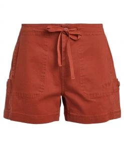 Weird Fish Willoughby Brown Organic Cotton Summer Shorts
