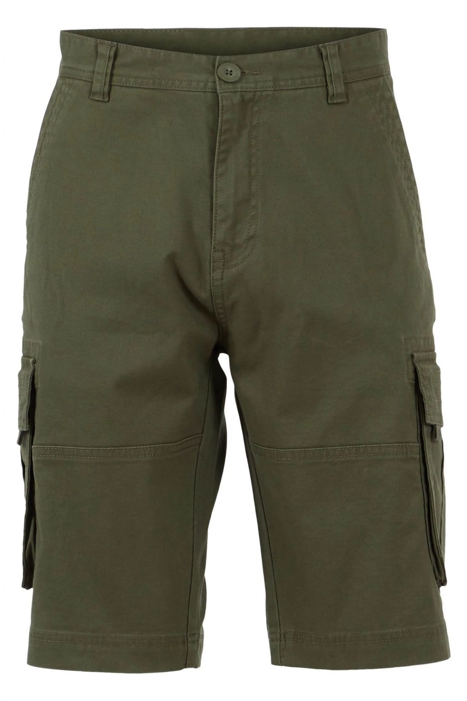 Weird Fish Green Rigney Organic Cotton Cargo Shorts 3 Weird Fish Green Rigney Organic Cotton Cargo Shorts - Image 3
